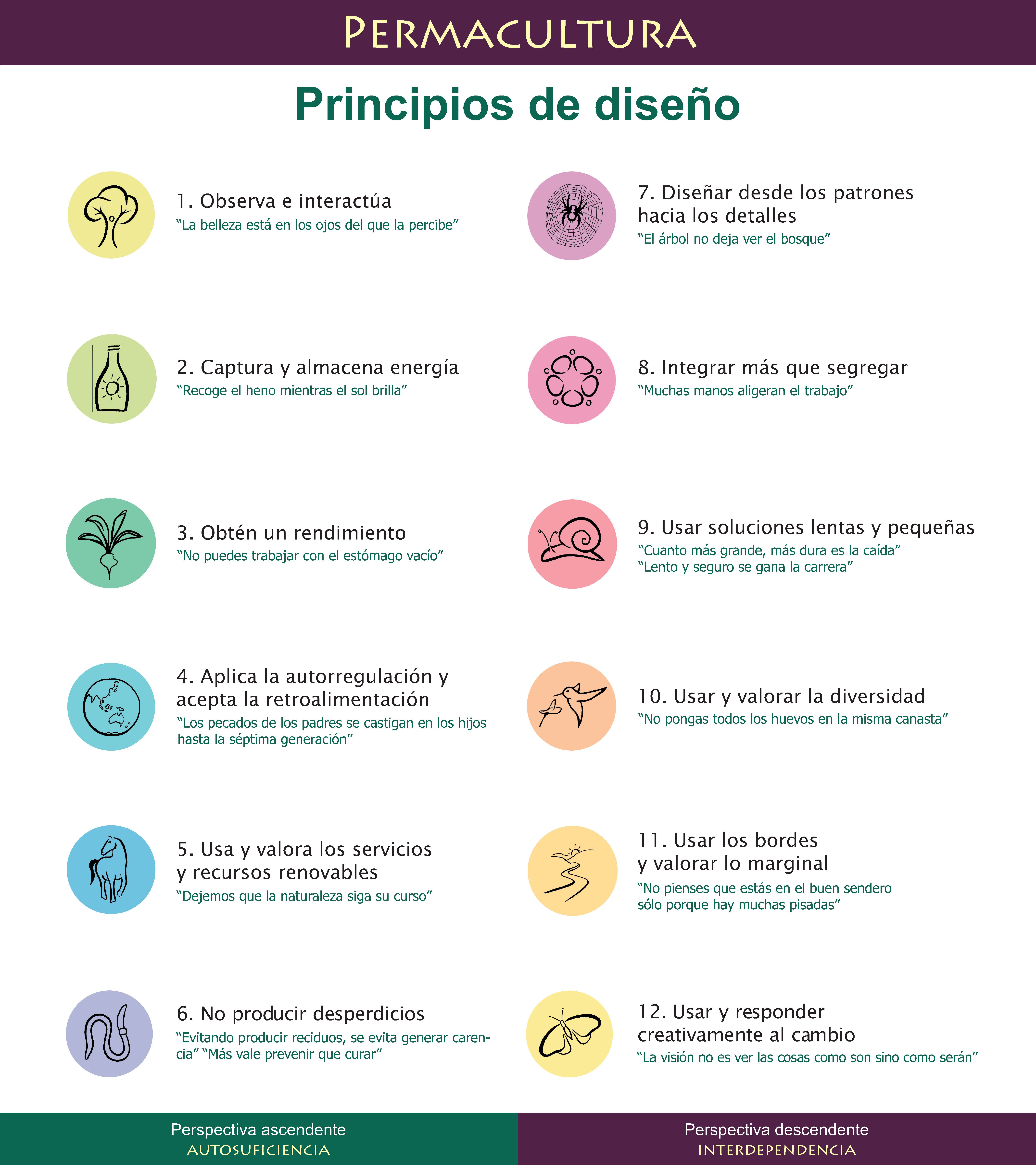 1 Cartel principios permacultura